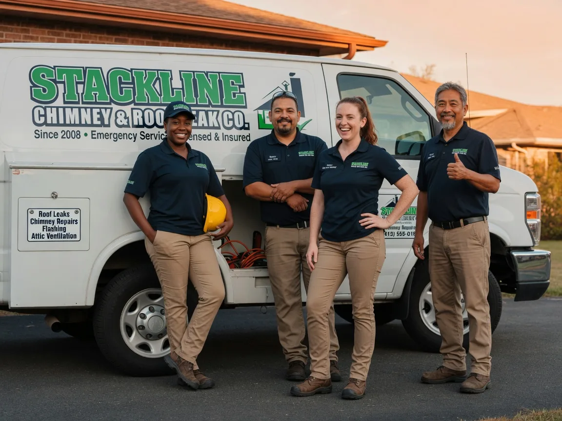 Chimney flashing repair company in Davis Creek, CA